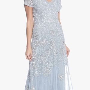Adrianna Papell Long Sequin Dress